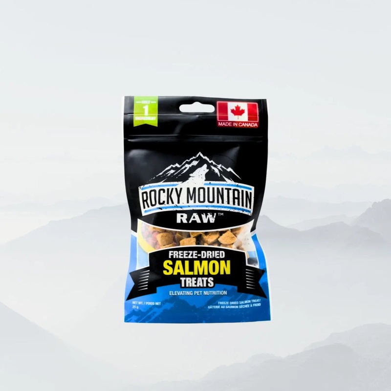Rocky Mountain Raw Freeze-Dried Salmon Dog Treats 50g