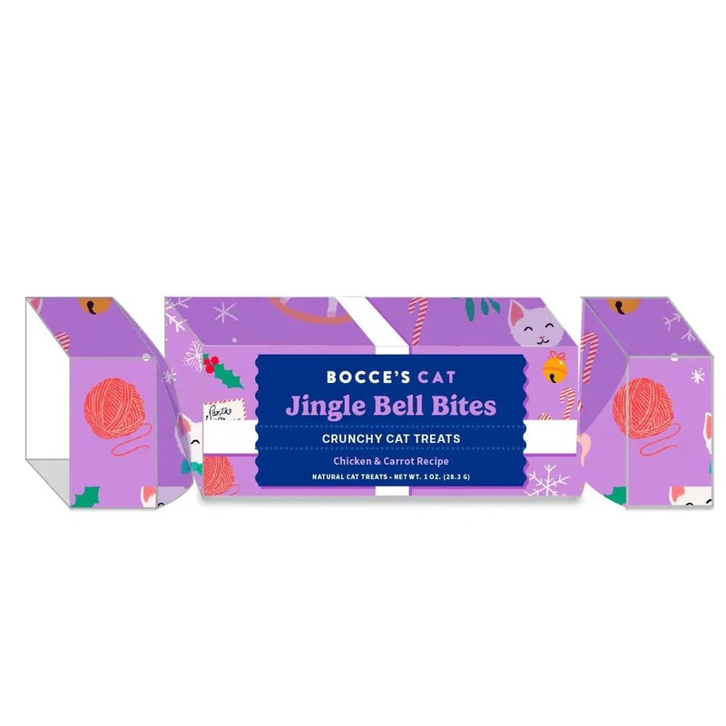 Bocce’s Bakery Jingle Bell Bites Cracker Cat Treats