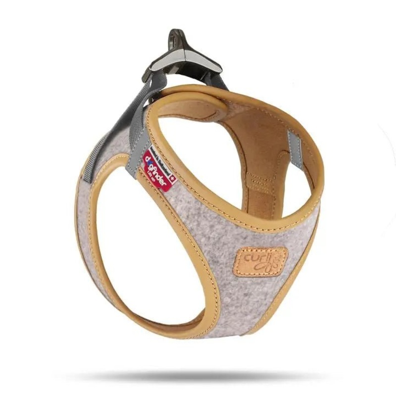 Curli Alpine Clasp Vest Dog Harness Grey