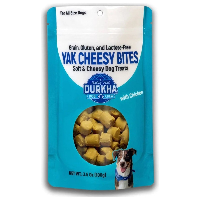 Durkha Yak Cheesy Bites Training Dog Treat 3.5oz