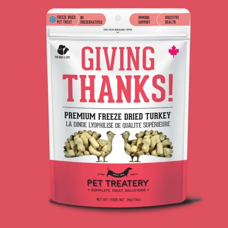 The Granville Island Turkey Freeze-Dried Pet Treats 1.7oz