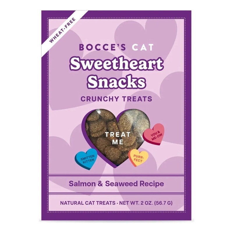 Bocce’s Bakery Sweetheart Snacks Cat Treats 2oz