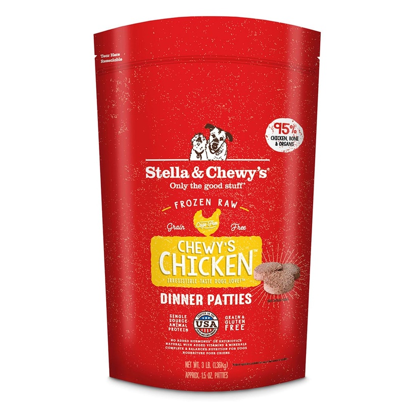 Chewys Chicken Frozen Raw Patties