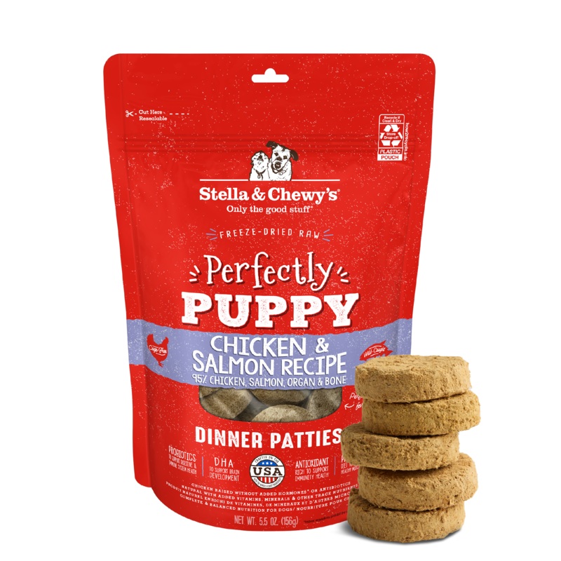 Chicken & Salmon Puppy Patties