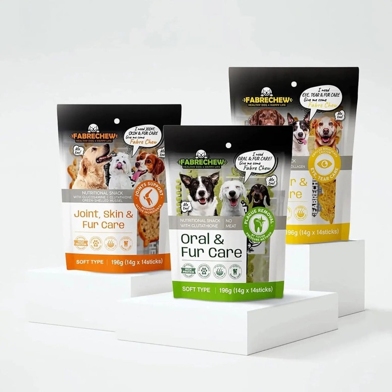Fabrechew Hypoallergenic Cricket Dental Dog Treats