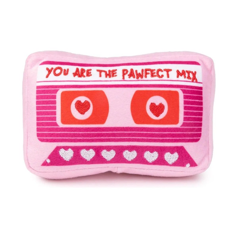 FuzzYard Pawfect Mix Tape Plush Dog Toy