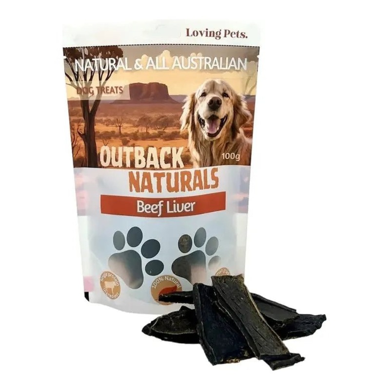 Loving Pets Australia Beef Liver Dog Treats 7.05 oz