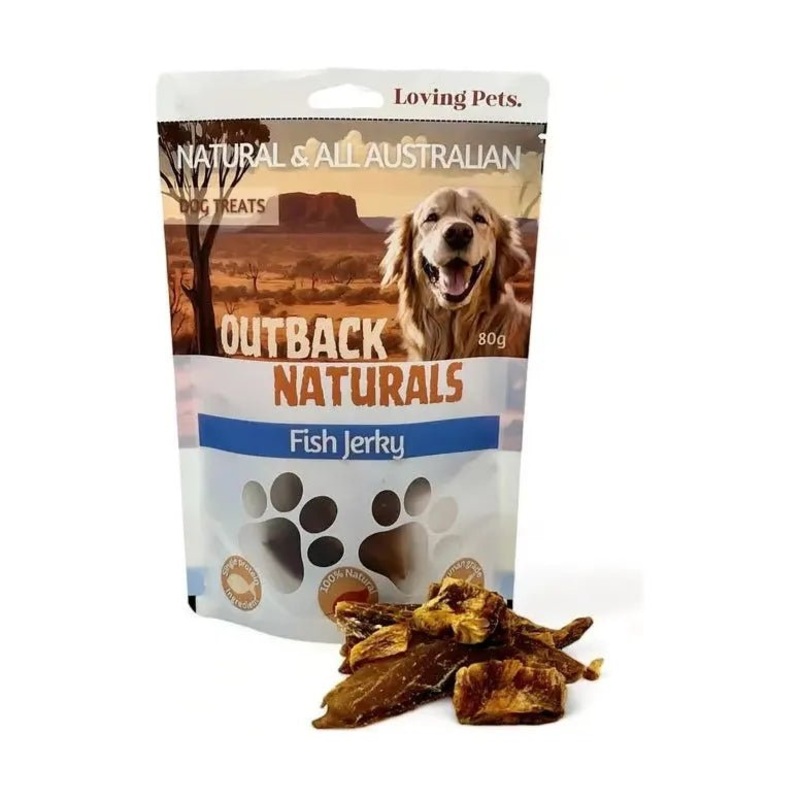 Loving Pets Australia Fish Jerky Dog Treats 5.64 oz