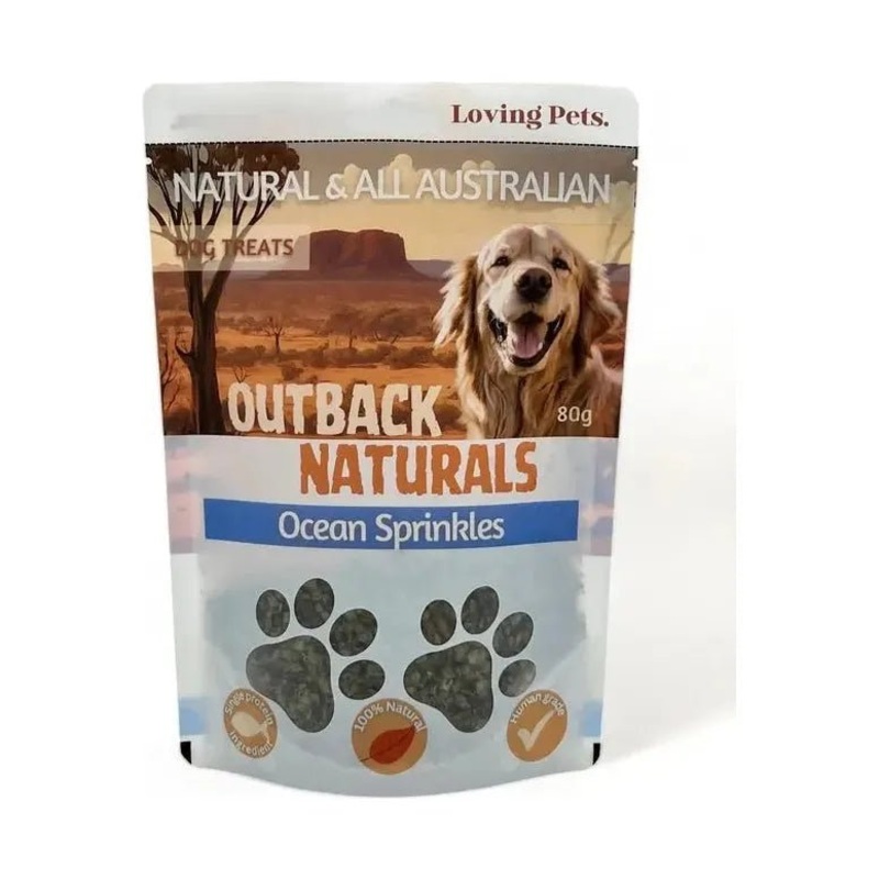 Loving Pets Australia Ocean Sprinkles Dog Treats 3.53 oz