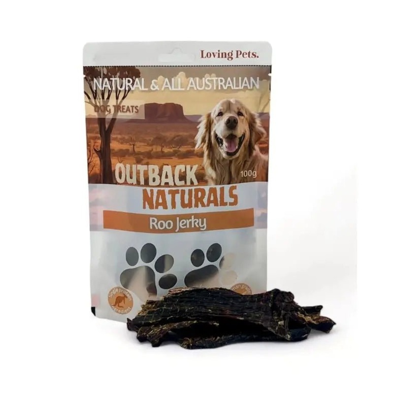 Loving Pets Australia Roo Jerky Dog Treats 7.05 oz