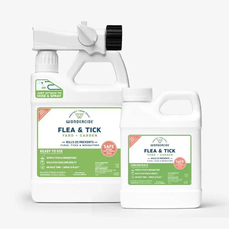 Wondercide Natural Flea, Tick & Mosquito Yard & Garden Spray with Natural Essential Oils 32oz