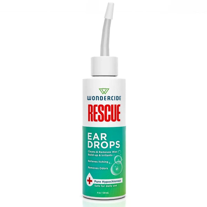 Wondercide Rescue – Ear Drops for Pets – Cleans and Removes Wax 4oz