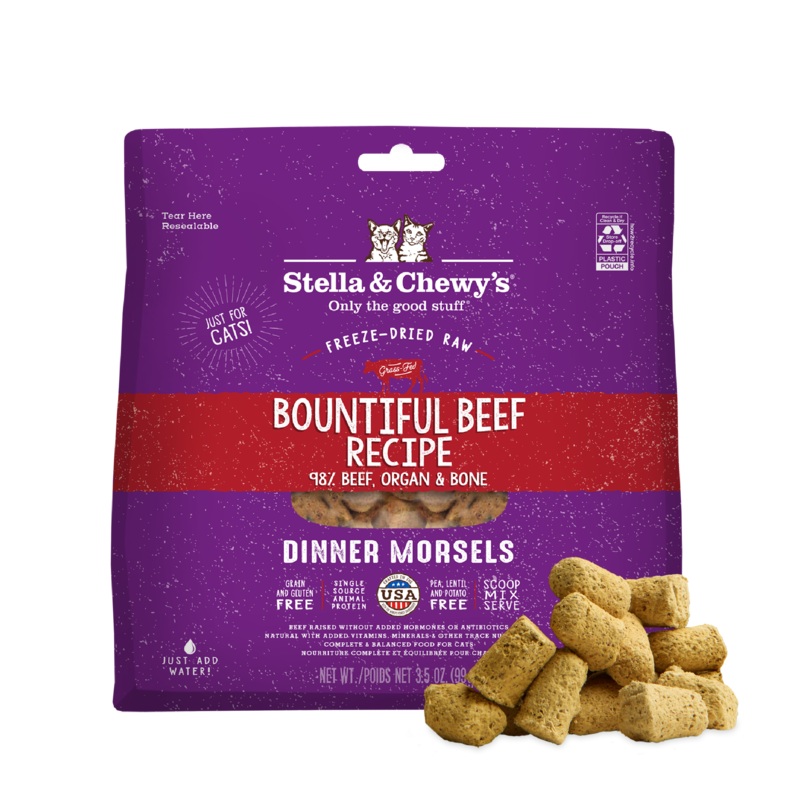 Bountiful Beef Freeze-Dried Raw Dinner Morsels