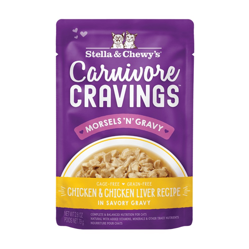 Carnivore Cravings Morsels’N’Gravy Chicken & Chicken Liver Recipe