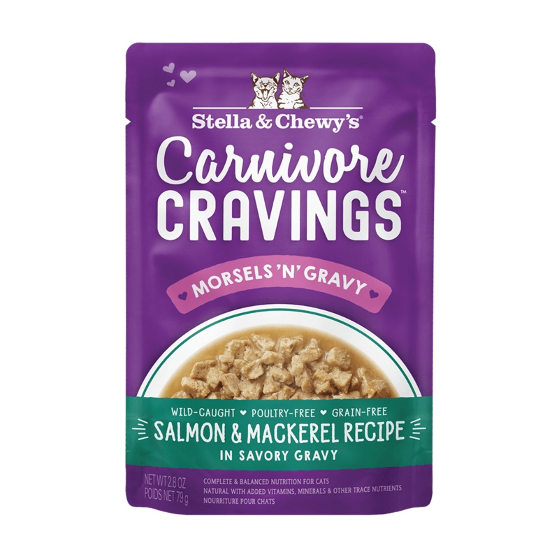 Carnivore Cravings Morsels’N’Gravy Salmon & Mackerel Recipe