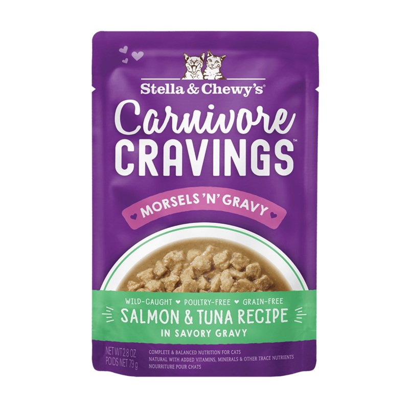 Carnivore Cravings Morsels’N’Gravy Salmon & Tuna Recipe