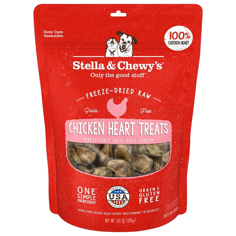 Chicken Heart Treats|3 oz|11.5 oz