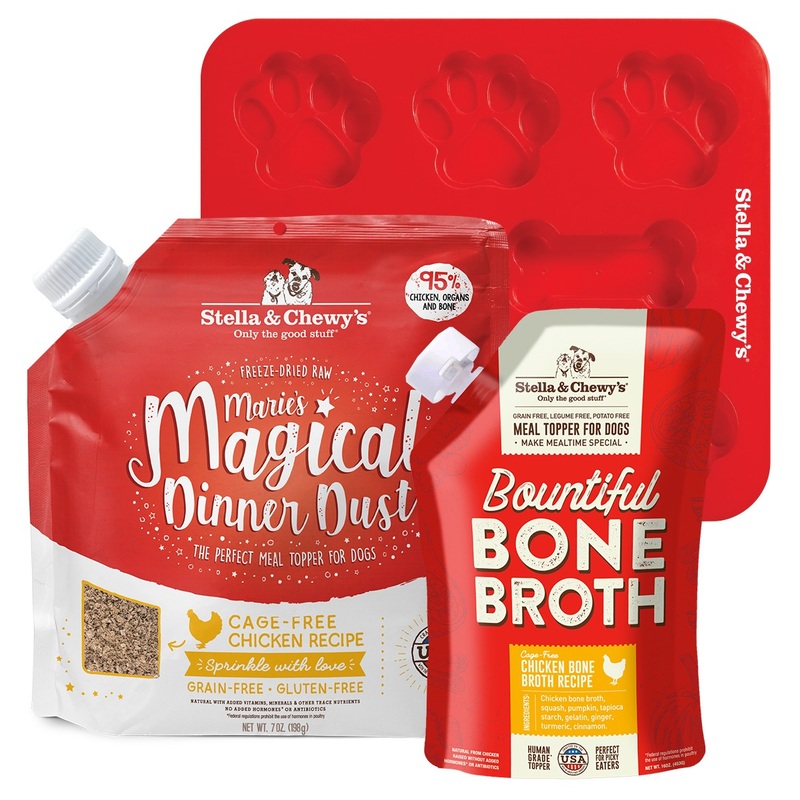 Chicken Pupsicle Bundle|7 oz bag & 16 fl oz pouch