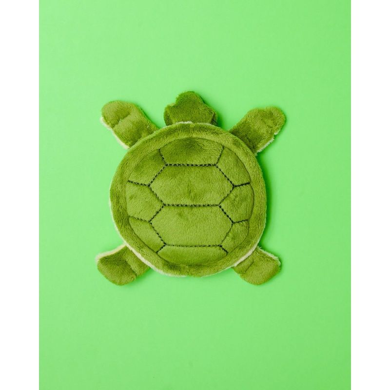 Shelly Turtle Squeaky Dog Plush Toy