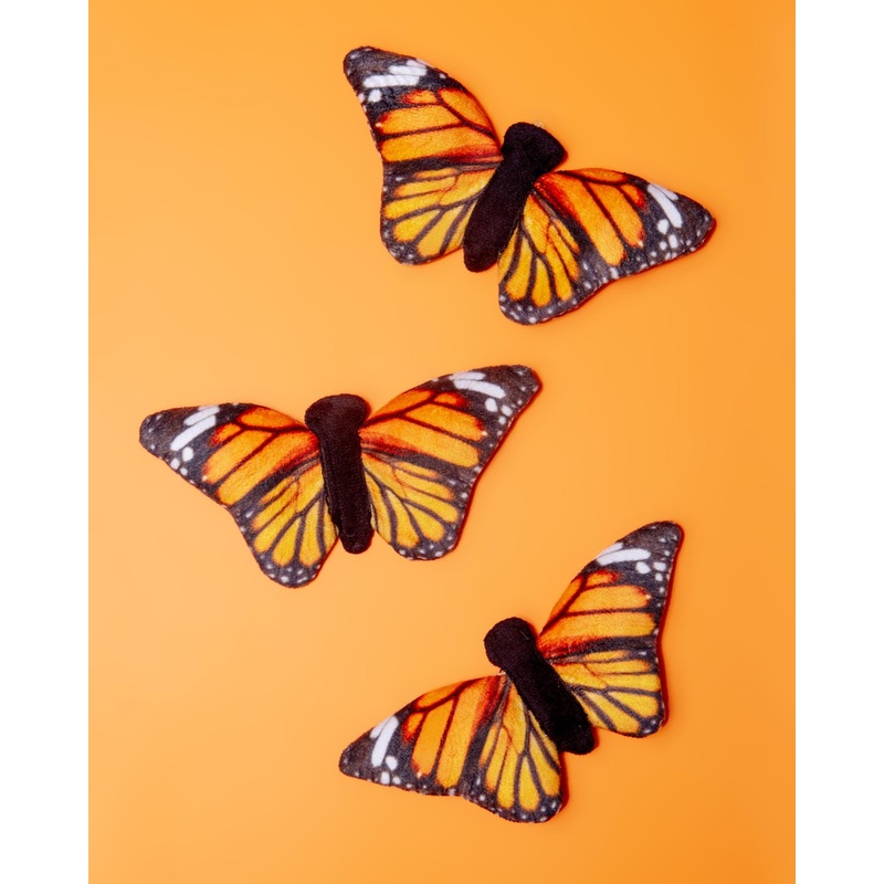 Butterfly Squeaky Dog Toy
