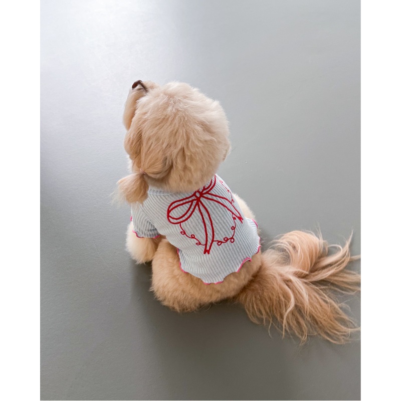 Coquette Bow Dog T-Shirt|Small|Small/Medium|Medium|Large|X-Large|2X-Large|3X-Large