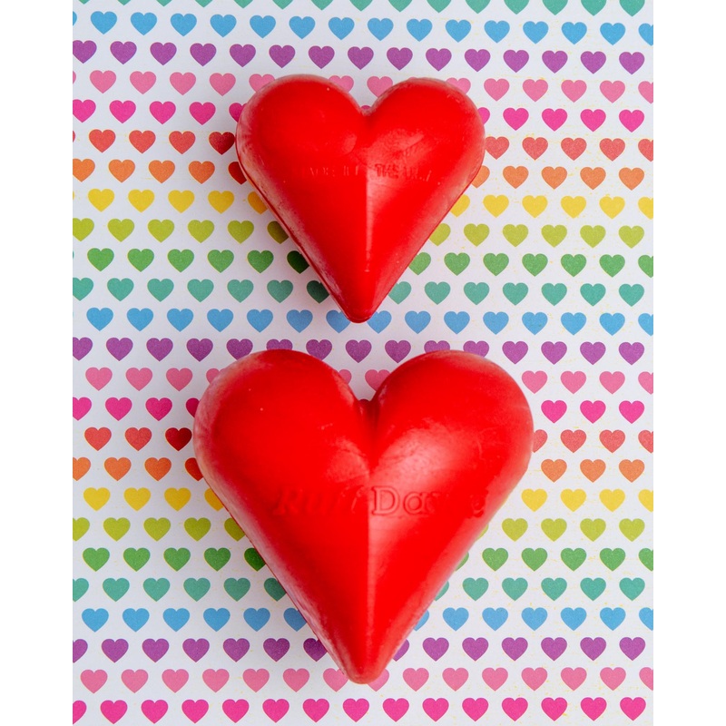 Dawg Heart Solid Rubber Dog Toy (Made in the USA)