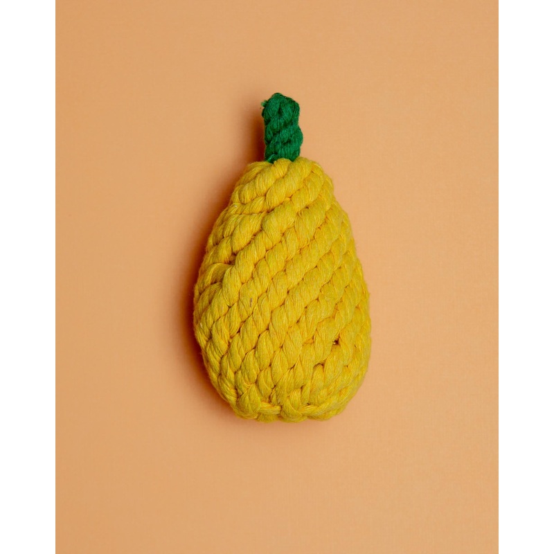 Eco-Friendly Pear Rope Dog Toy (FINAL SALE)