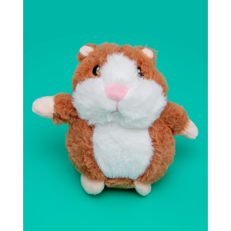Henry the Hamster Plush Squeaky Dog Toy
