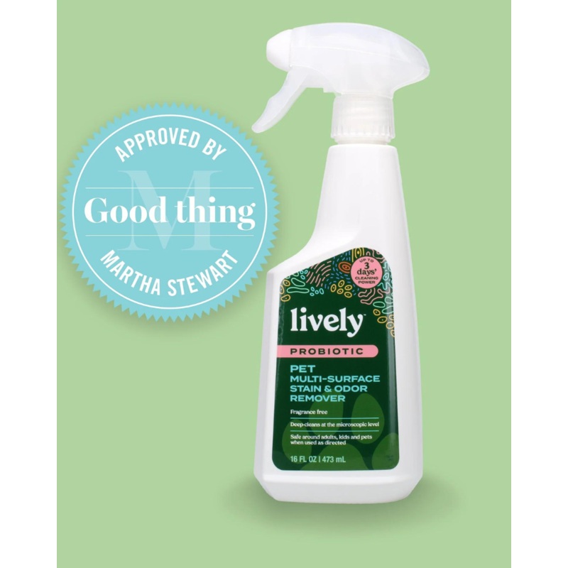 Lively Pet Probiotic Multi-Surface Stain & Odor Remover