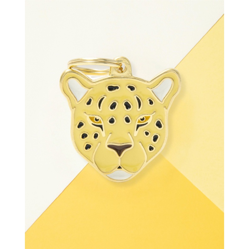 Spotted Leopard Custom Pet ID Tag