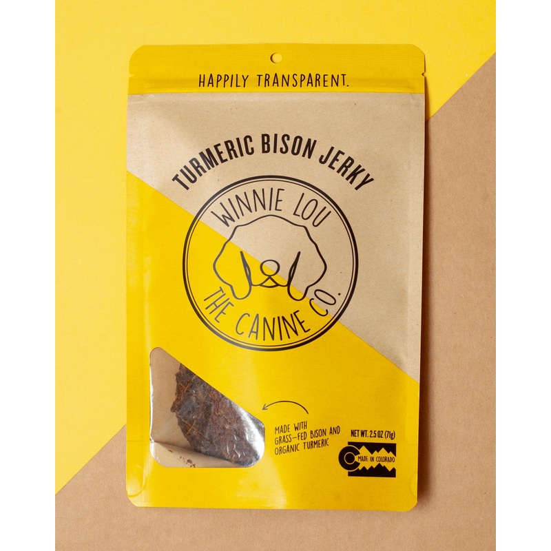Turmeric Bison Jerky Dog Treat
