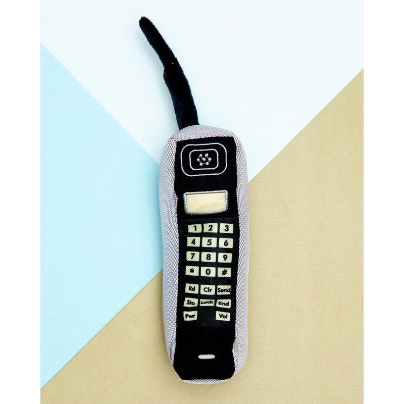 90s Classic Brick Phone Squeaky Plush Toy (FINAL SALE)