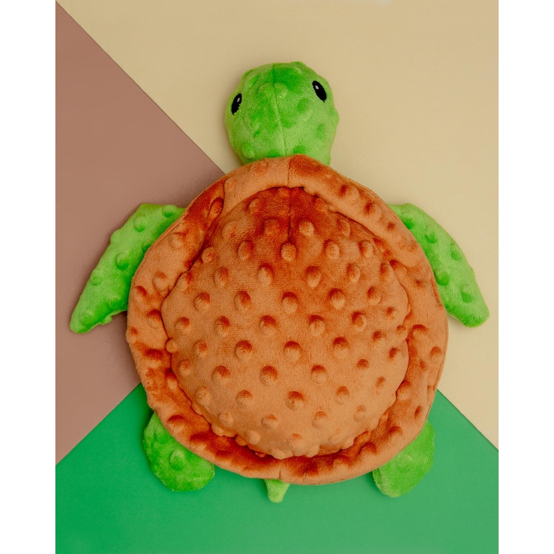 Dotty the Tortoise Squeaky Plush Dog Toy (12)