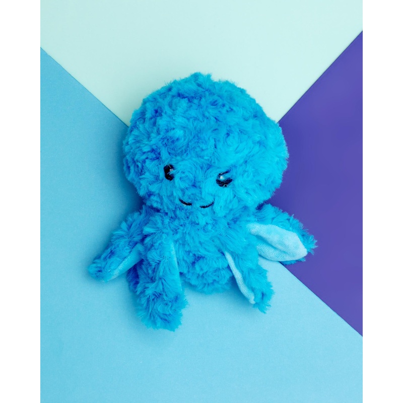 Ez Squeaky Octopus Ball Dog Toy in Blue (4)
