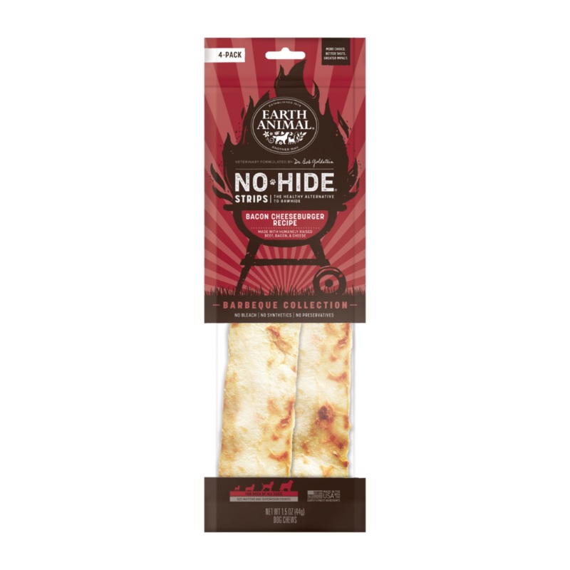 No-Hide Barbeque Collection Bacon Cheeseburger Strips