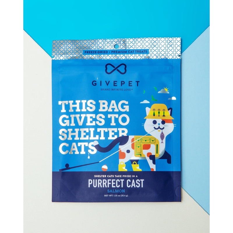 Purrfect Cast Freeze-Dried Salmon Cat Treats