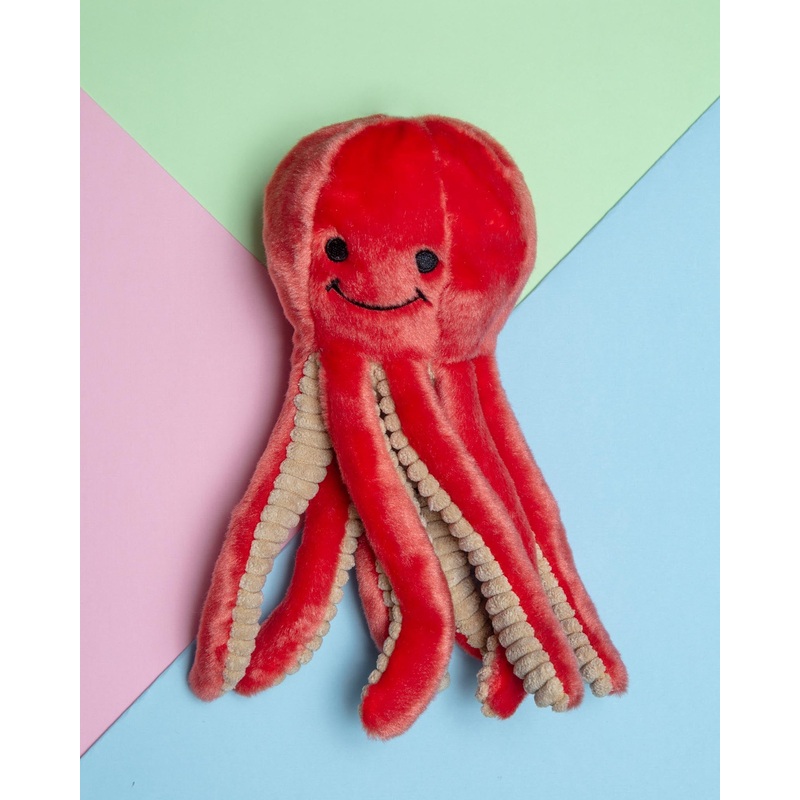 Squirt the Octopus Plush Squeaky Dog Toy