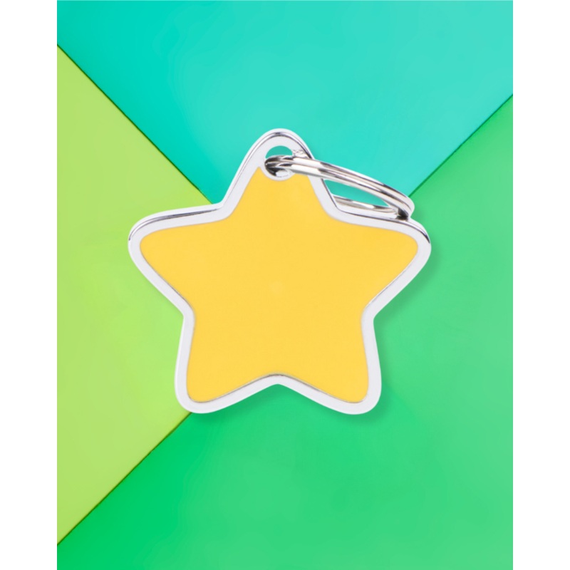 Super Star Custom Pet ID Tag|Small|Large