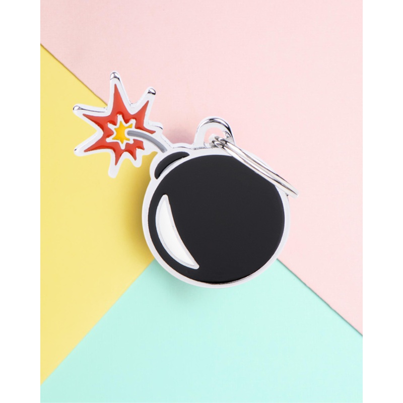 Ticking Time Bomb Custom Pet ID Tag