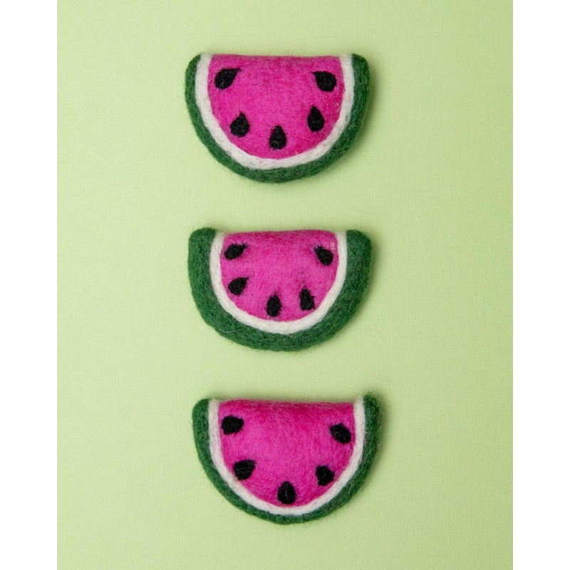 Watermelon Cat Wool Toy
