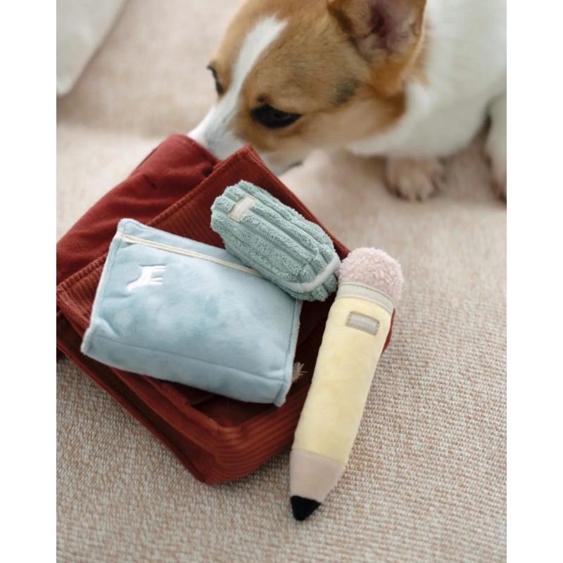 Back to School Backpack Snuffle Plush Dog Toy (FINAL SALE)