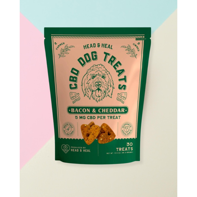 Bacon & Cheddar CBD Dog Treats (5mg)
