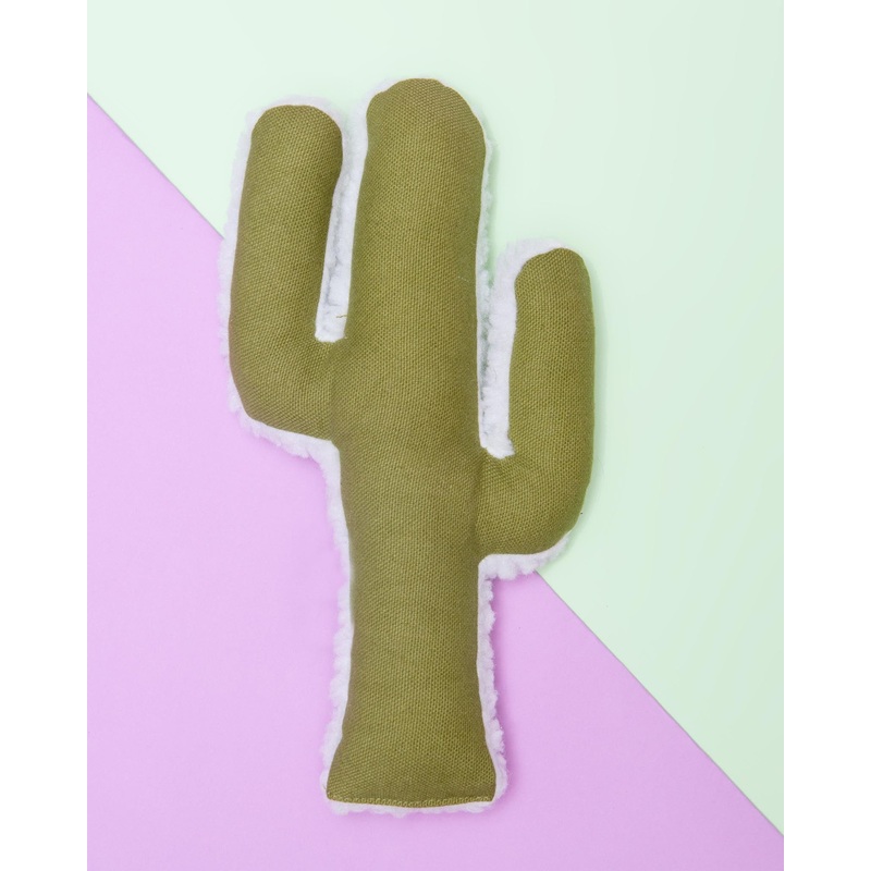 Cactus Dog Toy w/ Calming Leaf Mint (FINAL SALE)