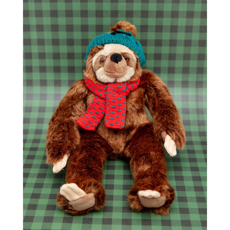 Eddie the Sloth Squeaky Plush Dog Toy