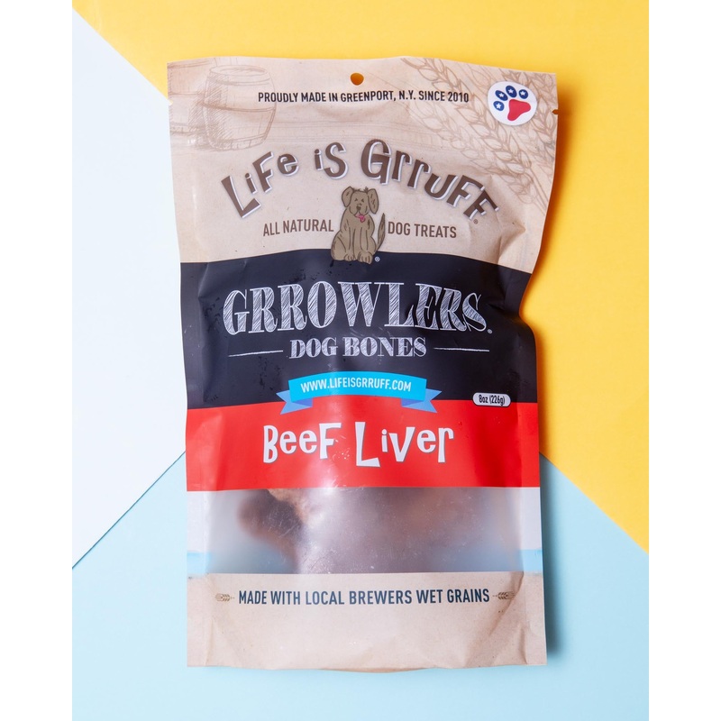 Growlers Dog Bones in Beef Liver