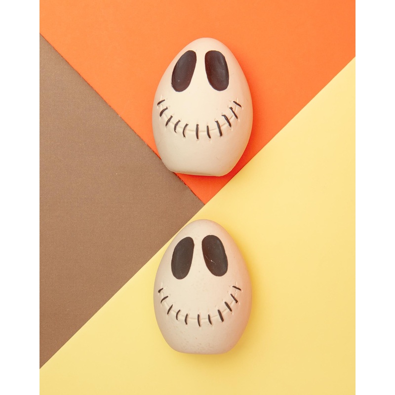 Spooky Skull Halloween Latex Squeaky Egg