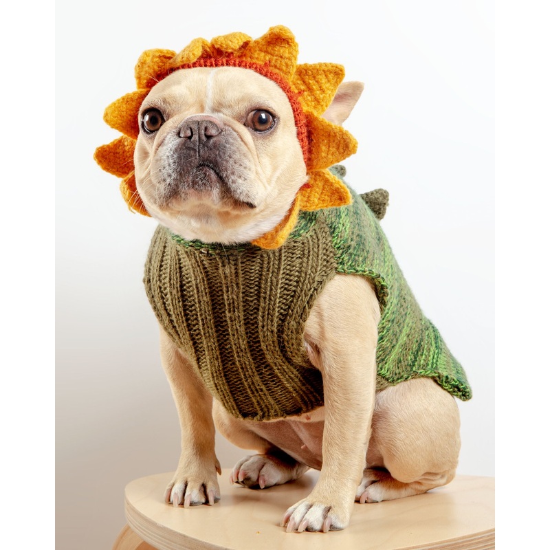 Sunflower Hand-Knit Dog Sweater (DOG & CO. Exclusive) (FINAL SALE)