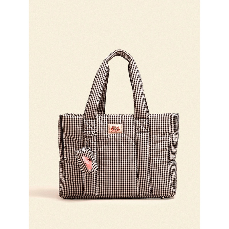 The Little Beast Dog Carrier in Noir