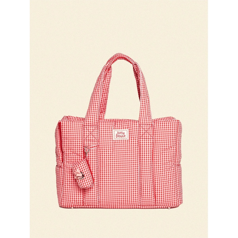 The Little Beast Dog Carrier in Strawberry