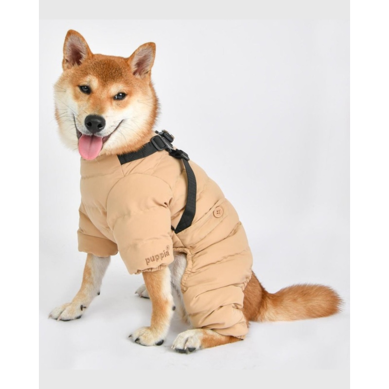 Ultralight Soft Dog Puffer Onesie with Harness (FINAL SALE)